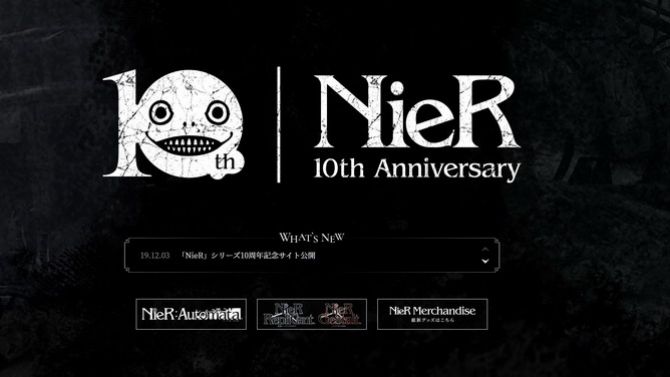 NieR : Un nouveau site pour les 10 ans de la licence