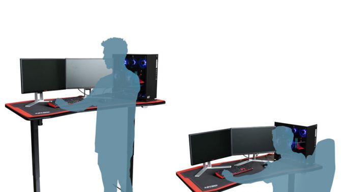 Nitro Concepts dévoile ses bureaux gaming (dont un "motorisé")