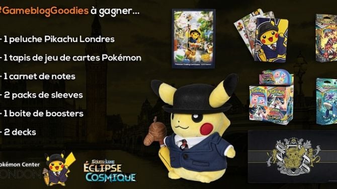 Concours Pokémon Eclipse Cosmique : Des goodies à gagner autour du jeu de cartes