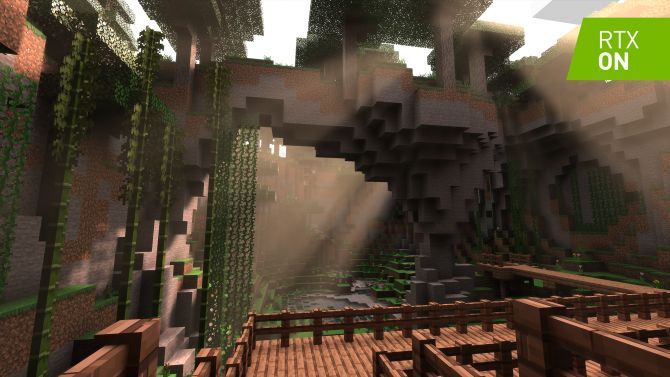 Minecraft RTX : Quand le Ray Tracing métamorphose un jeu, nos impressions + vidéo