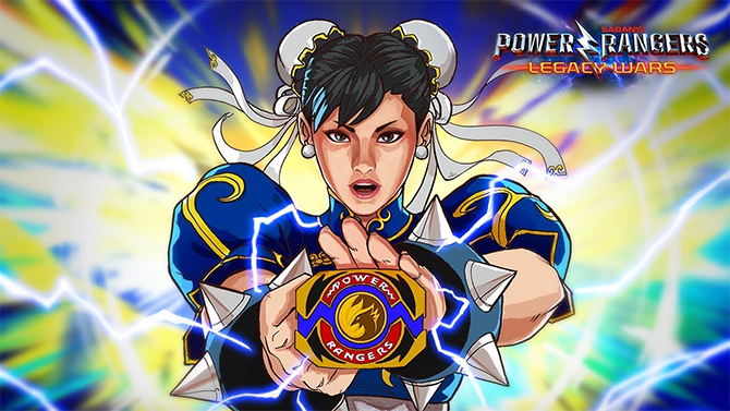 Chun Li devient officiellement membre des... Power Rangers dans un jeu