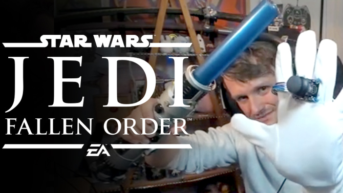 L'image du jour : Les accessoires ultimes pour jouer à Star Wars Fallen Order comme un vrai Jedi