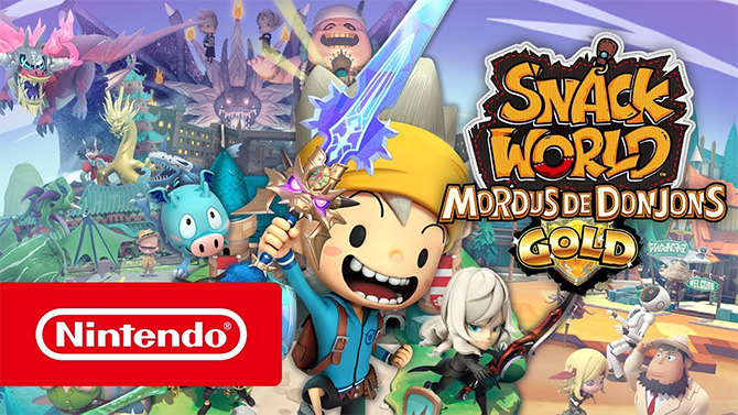 Snack World : Level-5 annonce une version Switch localisée en vidéo