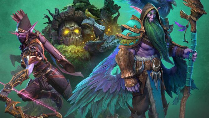Warcraft 3 Reforged : Les elfes de la nuit rejoignent la fête