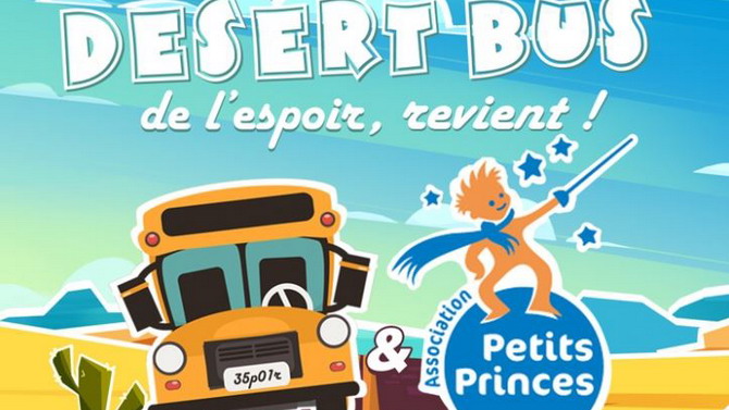 Desert Bus de l'Espoir 2019 : Suivez l'événement en direct tout le week-end