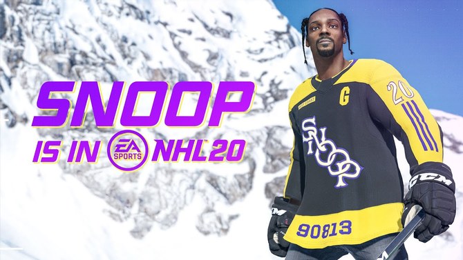 NHL 20 : Snoop Dogg arrive aux commentaires sans nous enfumer