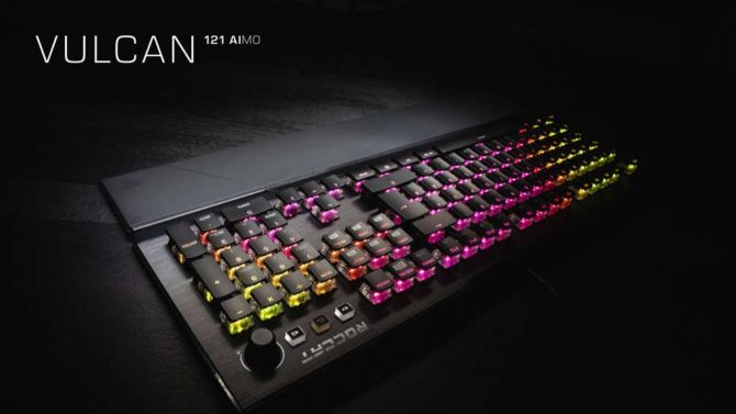 TEST du clavier Roccat Vulcan 121 AIMO : Beau et redoutable