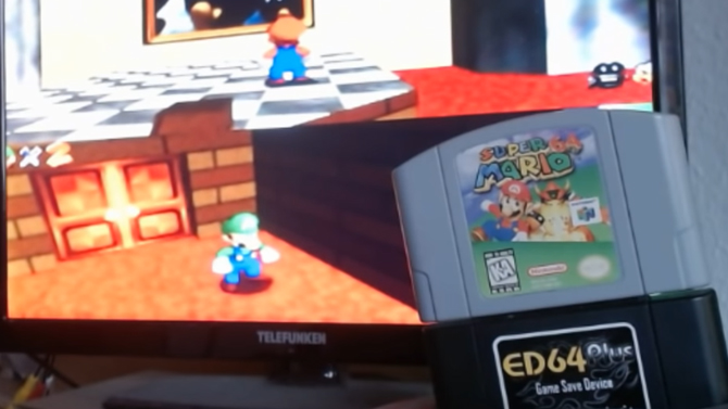 Un mode 2 joueurs ajouté à Super Mario 64, et ça tourne sur une vraie Nintendo 64