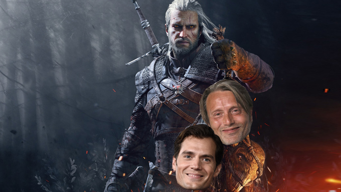 L'image du jour : Henry Cavill VS Mads Mikkelsen en Geralt de Riv, fight !