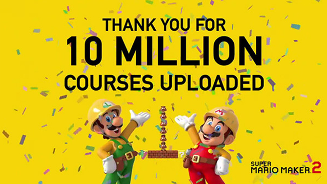 Super Mario Maker 2 franchit une barre symbolique et récompense les joueurs