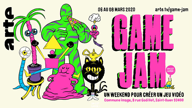 Arte annonce sa Game Jam au mois de mars prochain : Tous les détails