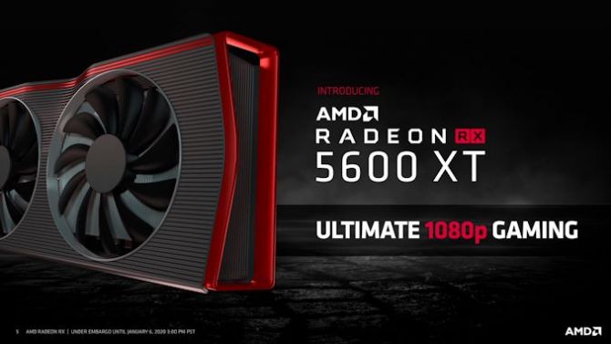 CES 2020 : AMD officialise les cartes graphiques RX 5600 et 5600 XT