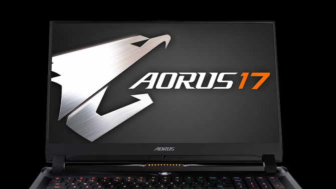 CES 2020 : Gigabyte AORUS 17, un Laptop doté d'une dalle 240 Hz