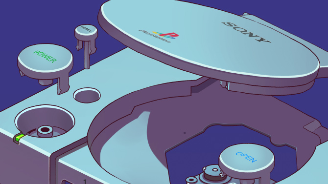 L'image du jour : L'intérieur de la PS1 magnifiquement illustré