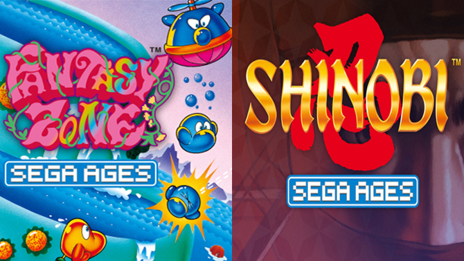 Fantasy Zone et Shinobi annoncent leur date de sortie imminente sur Switch