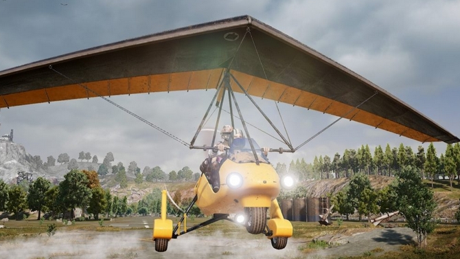 PUBG : Le Motoplaneur débarque sur Erangel et Miramar