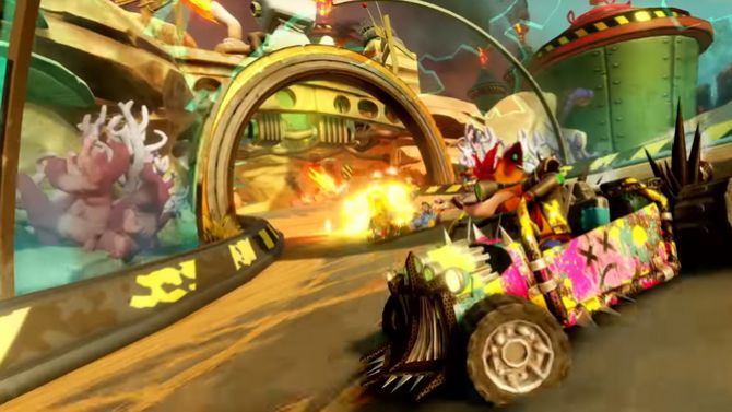 Crash Team Racing Nitro-Fueled : Le Grand Prix de la Rouille s'annonce en vidéo