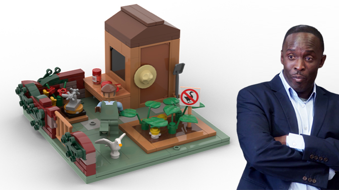 Untitled Goose Game : L'oie revient dans une version LEGO qui casse des briques