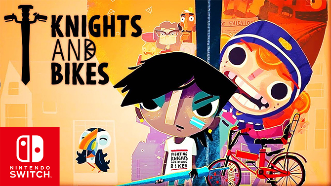 Knights and Bikes : Le jeu d'aventure de Double Fine arrive sur Switch dans quelques jours
