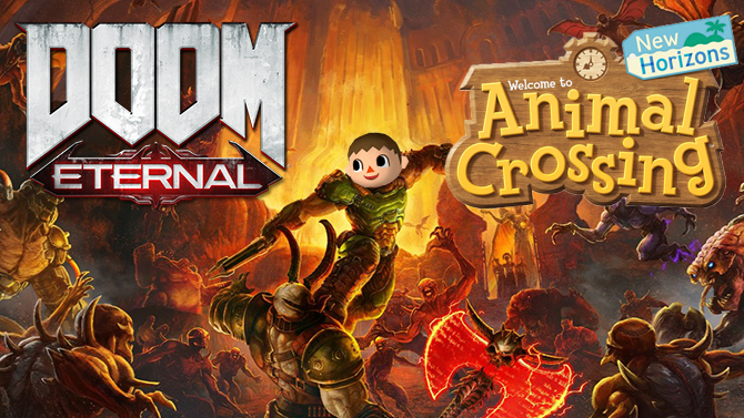 DOOM Eternal : Le réalisateur est ravi de sortir le même jour qu'Animal Crossing