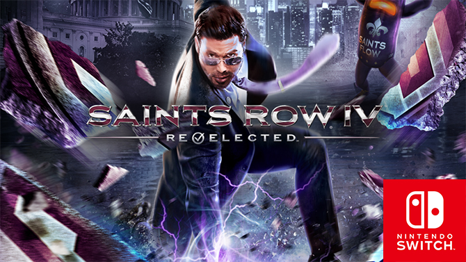 Saints Row IV se fait ré-élire dès le mois de mars, oui mais sur Switch