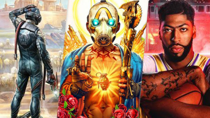 2K Games fait le point sur les ventes : The Outer Worlds, Borderlands 3 et NBA 2K20 assurent