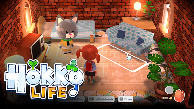 Hokko Life : Un clone d'Animal Crossing s'annonce tranquillement sur PC