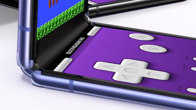L'image du jour : Le Samsung Galaxy Z Flip en Gameboy