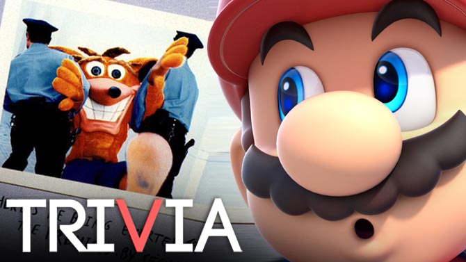 TRIVIA : Quand Crash Bandicoot s'incrustait chez Nintendo pour se moquer de Mario