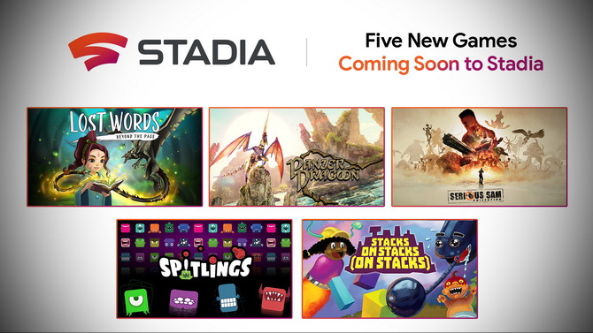 Google Stadia : 5 nouveaux jeux s'annoncent, dont 3 exclusivités temporaires