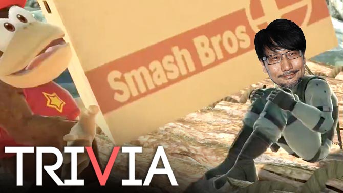 TRIVIA : Quand Hideo Kojima voulait que Snake s'infiltre dans Smash Bros.