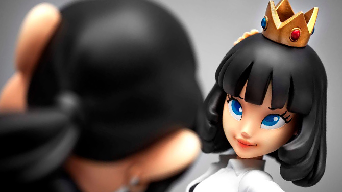 L'image du jour : Séance photos de Mario et Peach à la sauce Pulp Fiction