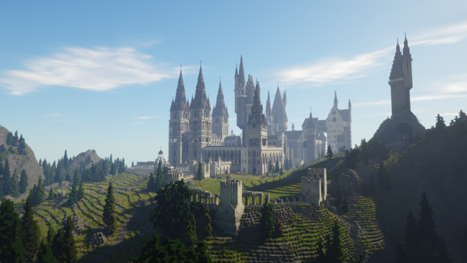 Minecraft : Un mod Harry Potter est disponible, Wingardium Leviosa