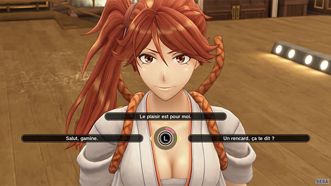 SEGA présente, en français, le système de dialogue dynamique de Sakura Wars