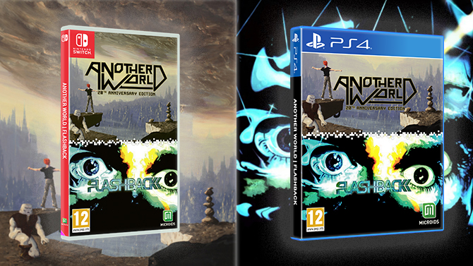 Another World / Flashback : La compilation française s'annonce en version physique