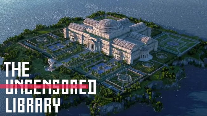 Pour lutter contre la censure, Reporters sans Frontières lance une Bibliothèque libre dans Minecraft