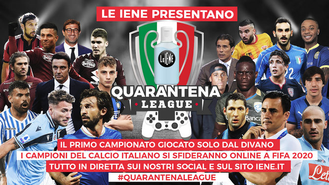 FIFA 20 : Un tournoi avec des stars du foot en direct à la télé italienne