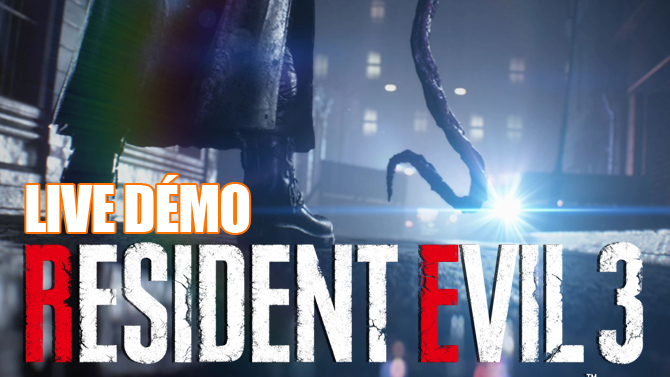 #GameblogLIVE : On découvre la démo de Resident Evil 3 (REPLAY)