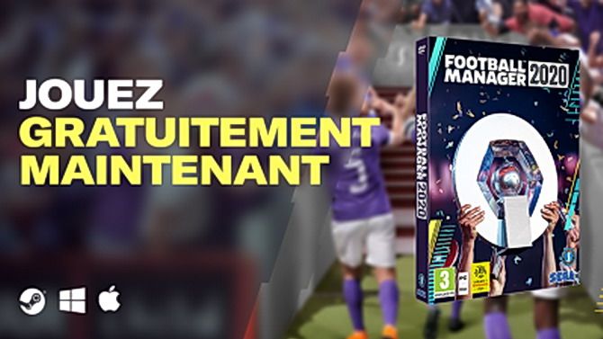 Football Manager se joue gratuitement pendant une semaine