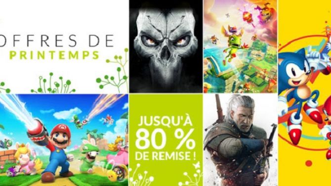 Nintendo eShop : 300 jeux en promotion de printemps, jusqu'à -80% de réduction !