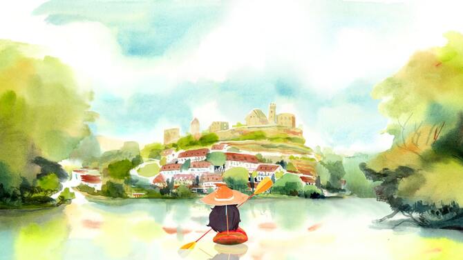 Dordogne : Un jeu narratif peint à la main s'annonce dans une superbe vidéo