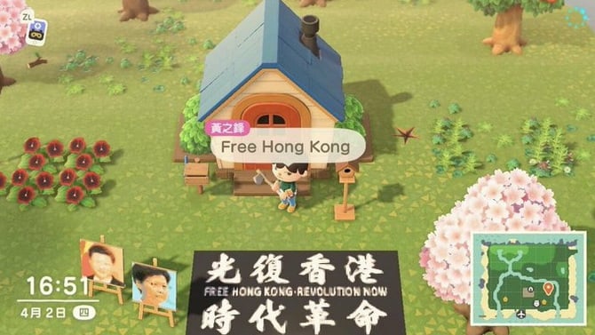 Devenu outil de protestation, Animal Crossing New Horizons est interdit en Chine