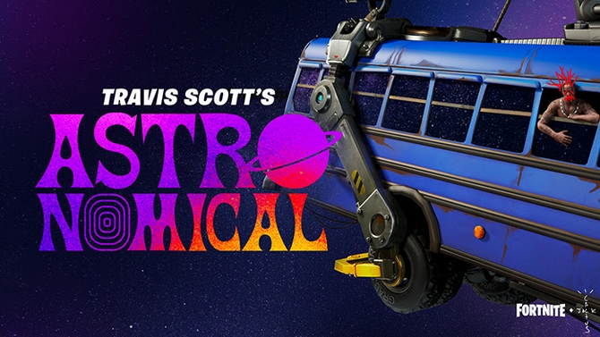 Fortnite : Travis Scott fera un concert en live ce week-end, des récompenses prévues