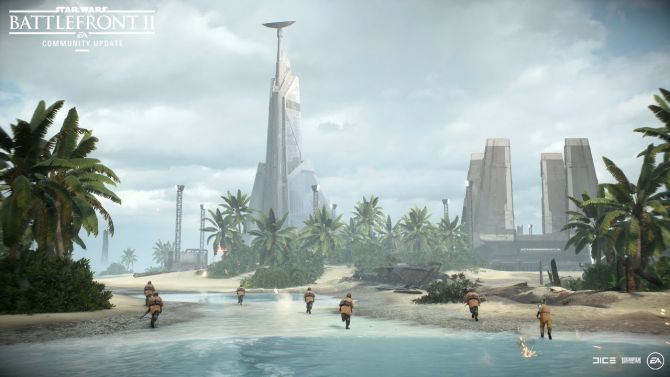 Star Wars Battlefront II ajoute Scarif pour son ultime mise à jour