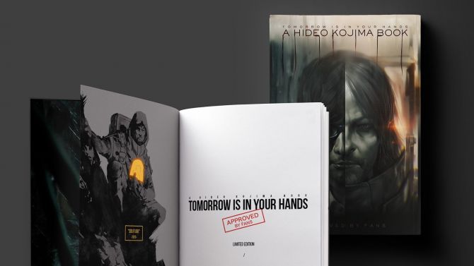 Tomorrow is in your hands  : Un livre dédié à Death Stranding et Hideo Kojima se lance sur Kickstarter