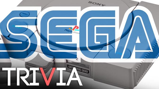 TRIVIA : Des jeux SEGA sur la première PlayStation, ça existe
