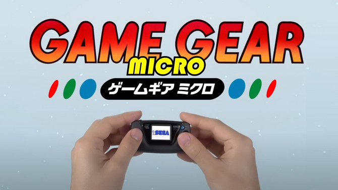 SEGA annonce la Game Gear Micro : Prix, détails, vidéo et images