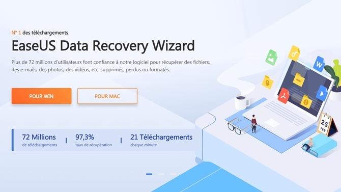 EaseUS récupère vos fichiers endommagés en quelques minutes, même sur PS4