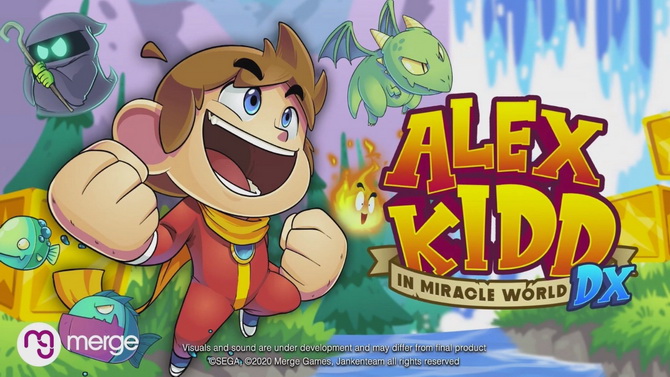 Alex Kidd de retour avec Miracle World DX, remake d'une légende de la Master System
