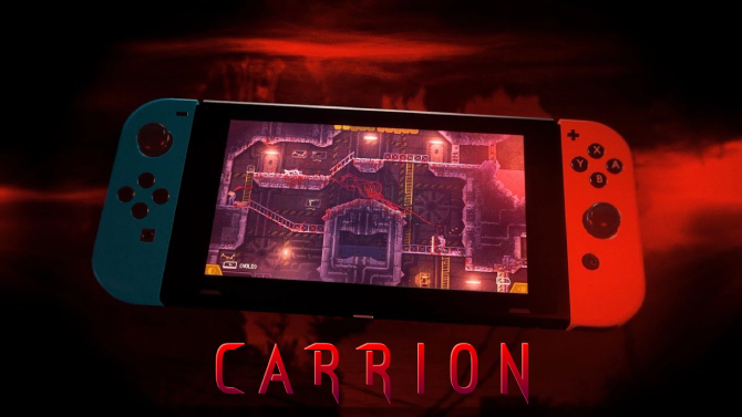 Carrion : Le jeu d'horreur inversé s'annonce sur Switch, avec une version physique par-dessus le marché